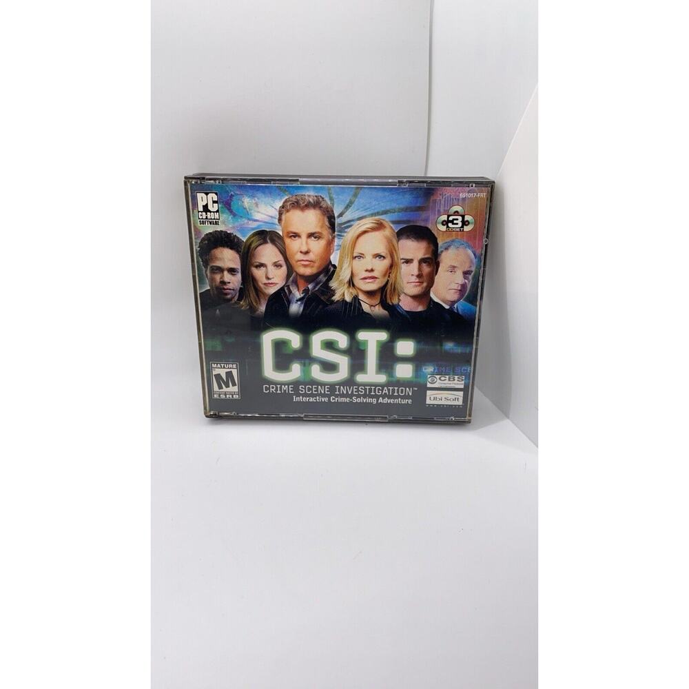 Csi: Crime Scene Investigation (Pc, 2003) - Complete